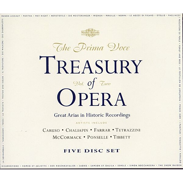 Treasures Of Opera Vol.2, Caruso, Chaliapin, Farrar