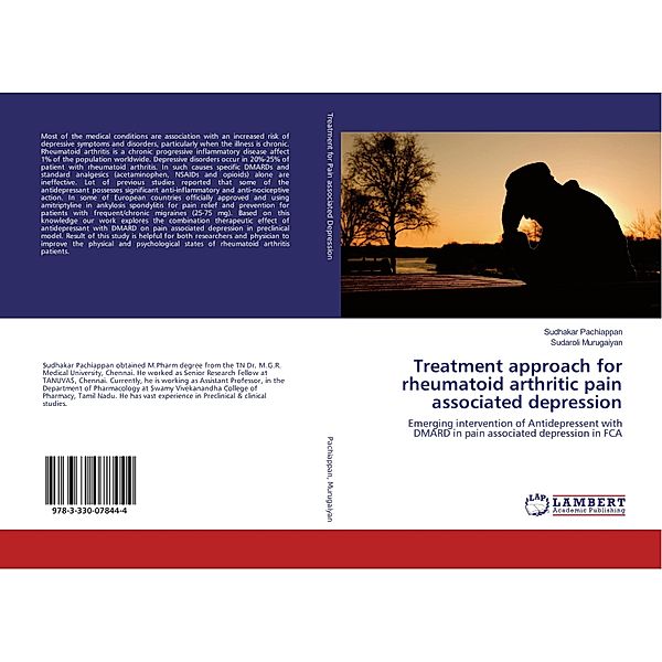 Treatment approach for rheumatoid arthritic pain associated depression, Sudhakar Pachiappan, Sudaroli Murugaiyan