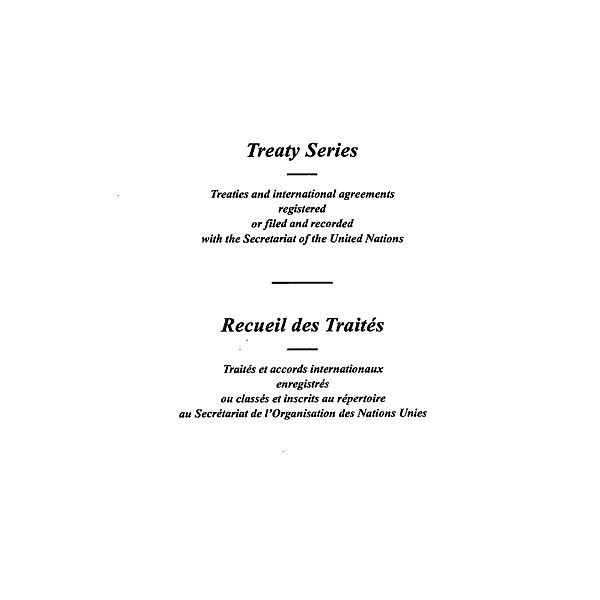 Treaty Series 1668 / Recueil des Traités 1668 / ISSN