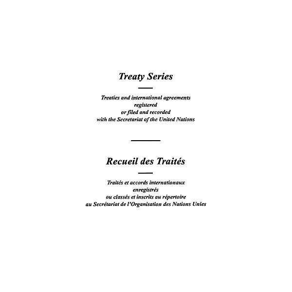 Treaty Series 1726 / Recueil des Traités 1726 / ISSN