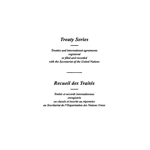 Treaty Series 1774 / Recueil des Traités 1774 / ISSN
