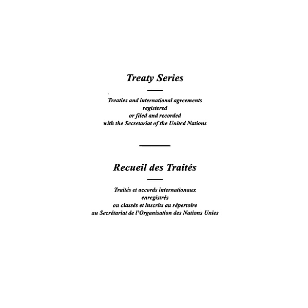 Treaty Series 1793 / Recueil des Traités 1793 / ISSN