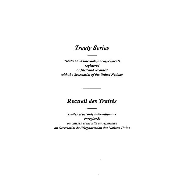 Treaty Series 1800 / Recueil des Traités 1800 / ISSN