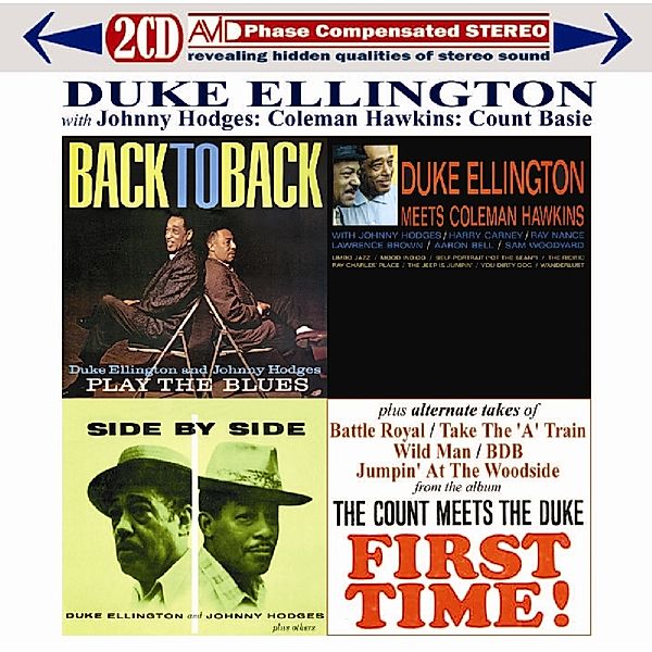 Tree Classic Albums Plus, Ellington, Hodges, Hawkins, Basie