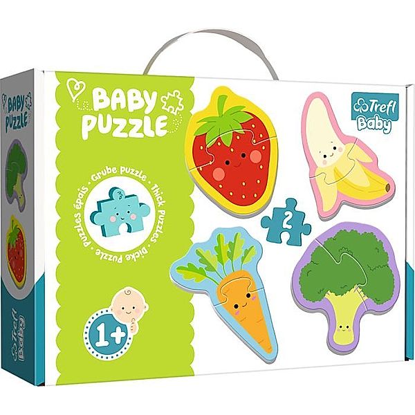 TREFL 36076 Baby Puzzle Früchte und Gemüse