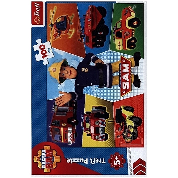 Trefl Trefl Puzzle 100 - Feuerwehrmann Sam (Kinderpuzzle)