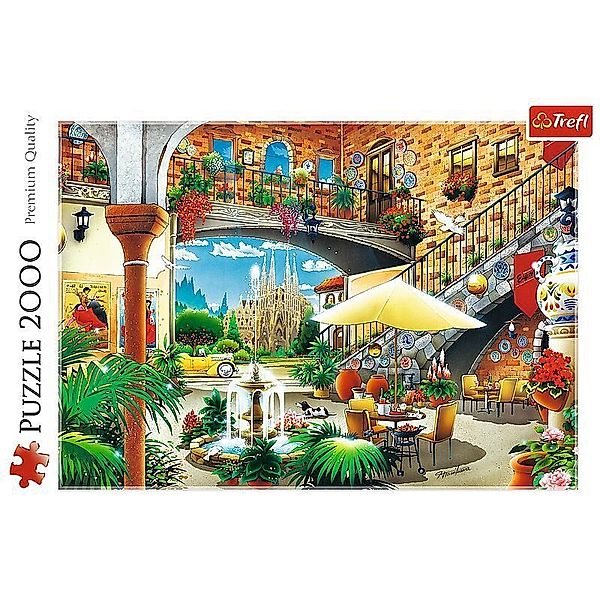 Trefl Trefl Puzzle 2000 - Vista von Barcelona (Puzzle)