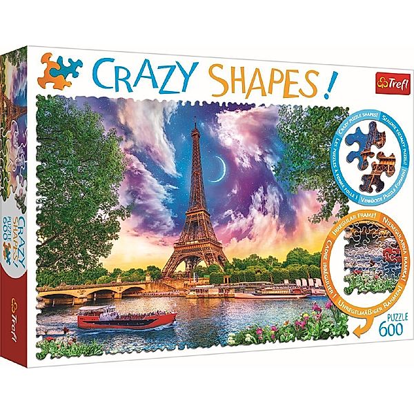 Trefl Trefl Puzzle 600 - Himmel über Paris (Puzzle)