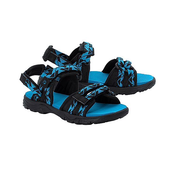 Jack Wolfskin Trekking-Sandalen 2 IN 1 SANDAL K in black/blue