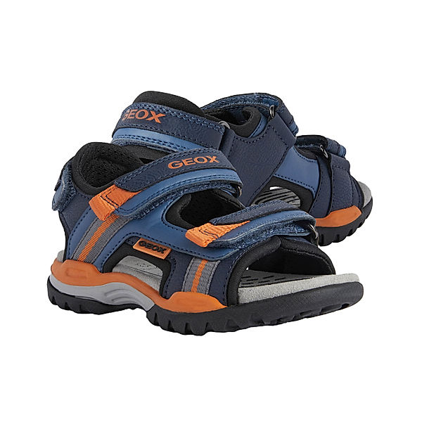 GEOX Trekking-Sandalen BOREALIS in avio/orange