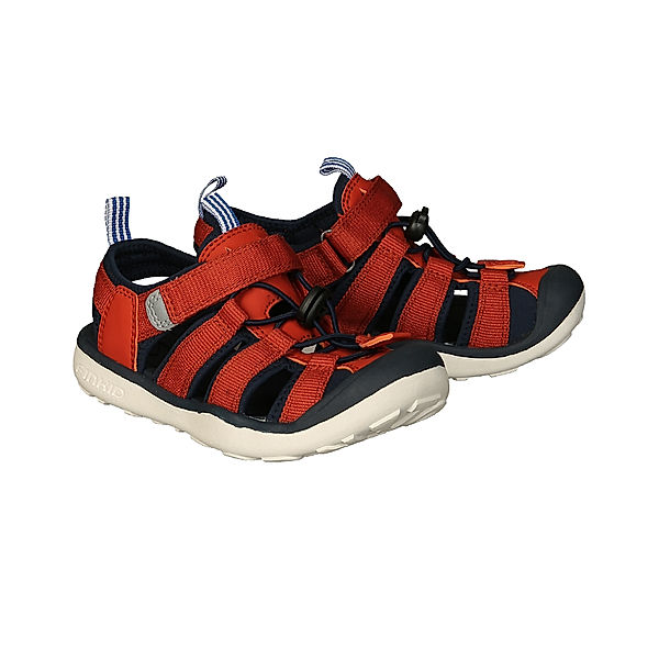 finkid Trekking-Sandalen PELTO in chili/navy