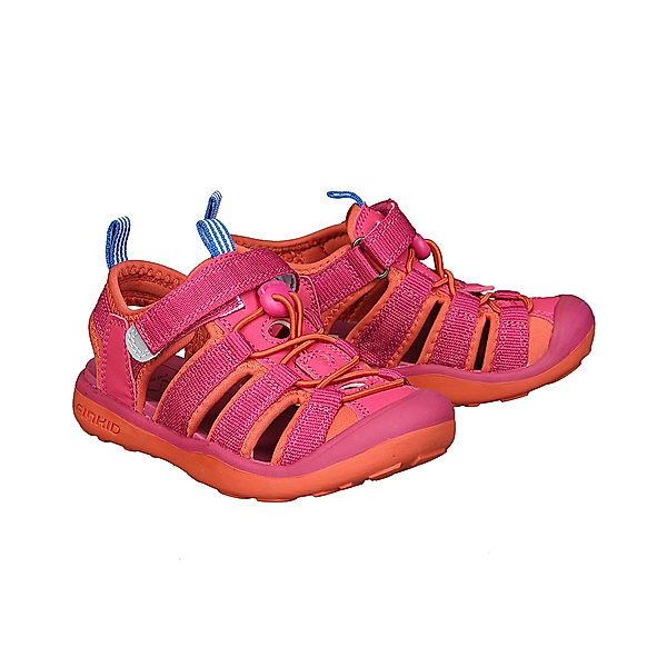 finkid Trekking-Sandalen PELTO mit Zehenschutz in raspberry/red