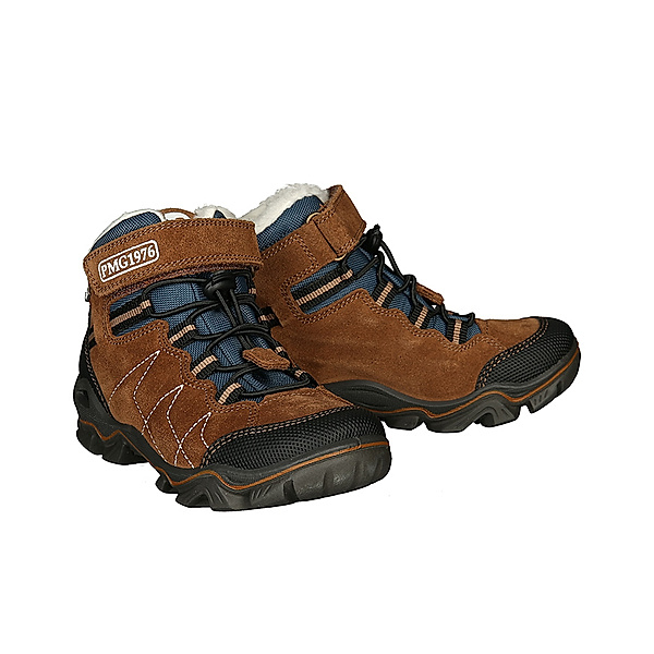 Primigi Trekking-Schuhe PATH GTX in braun/blau/schwarz