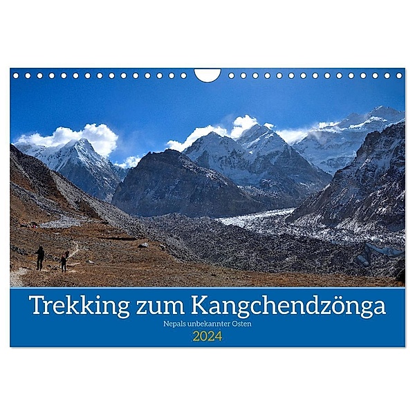 Trekking zum Kangchendzönga (Wandkalender 2024 DIN A4 quer), CALVENDO Monatskalender, Andreas Hennighaußen