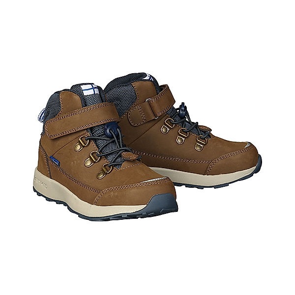 finkid Trekkingschuhe KIVUTA in brown/navy