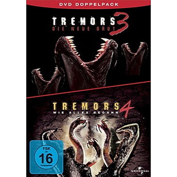 Tremors 3 - Die neue Brut / Tremors 4 - Wie alles begann, Shawn Christian,Susan Chuang Michael Gross