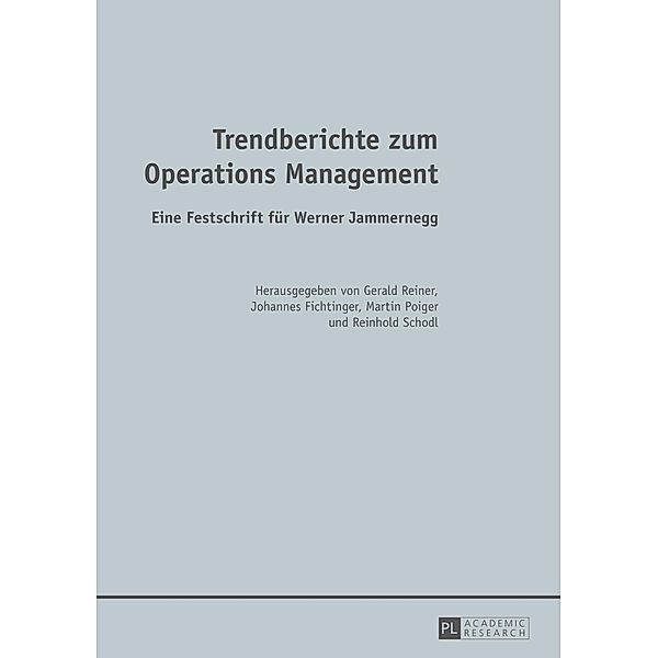 Trendberichte zum Operations Management