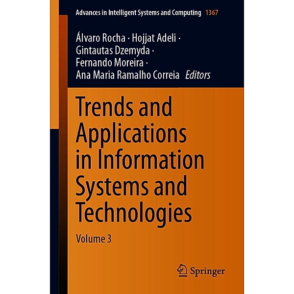 Trends and Applications in Information Systems and Technologies / Advances in Intelligent Systems and Computing Bd.1367