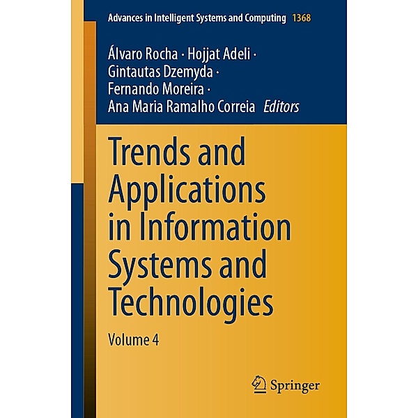 Trends and Applications in Information Systems and Technologies / Advances in Intelligent Systems and Computing Bd.1368