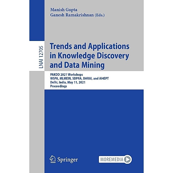 Trends and Applications in Knowledge Discovery and Data Mining / Lecture Notes in Computer Science Bd.12705