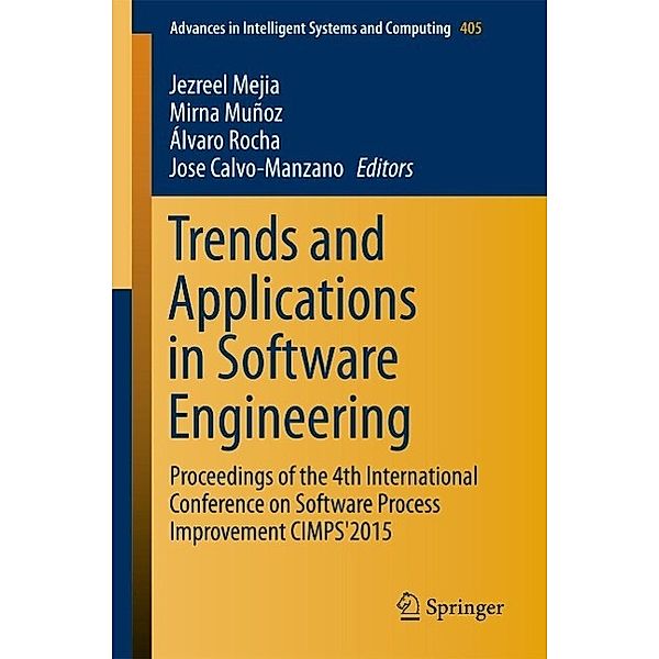 Trends and Applications in Software Engineering / Advances in Intelligent Systems and Computing Bd.405