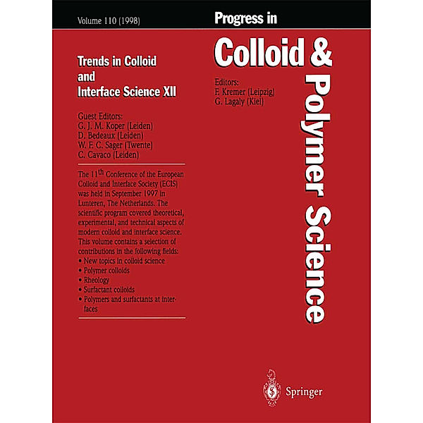 Trends in Colloid and Interface Science XII