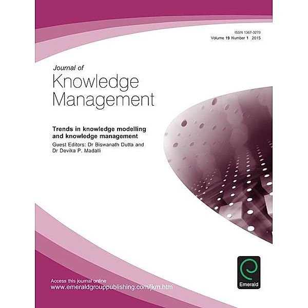 Trends in knowledge modelling and knowledge management