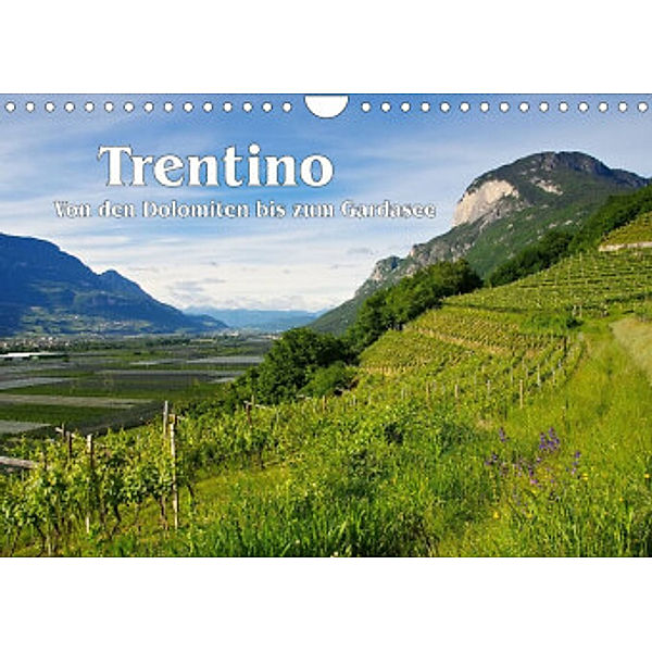 Trentino - Von den Dolomiten bis zum Gardasee (Wandkalender 2022 DIN A4 quer), LianeM