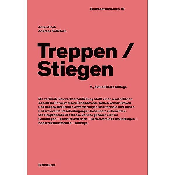 Treppen/Stiegen, Anton Pech, Andreas Kolbitsch