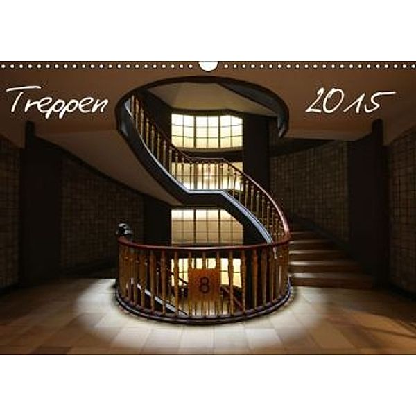 Treppen (Wandkalender 2015 DIN A3 quer), SchnelleWelten