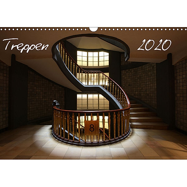 Treppen (Wandkalender 2020 DIN A3 quer)