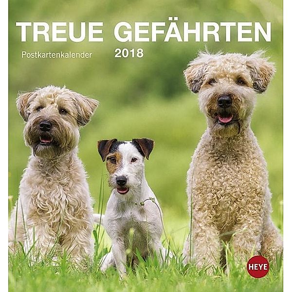 Treue Gefährten, Postkartenkalender 2018
