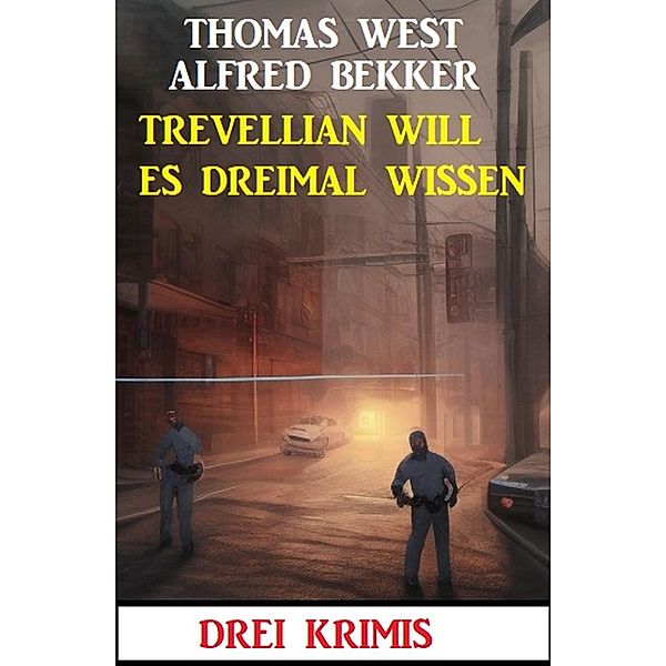 Trevellian will es dreimal wissen: Drei Krimis, Alfred Bekker, Thomas West