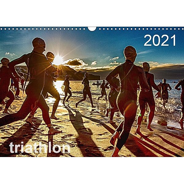 TRIATHLON 2021 (Wandkalender 2021 DIN A3 quer), Ingo Kutsche