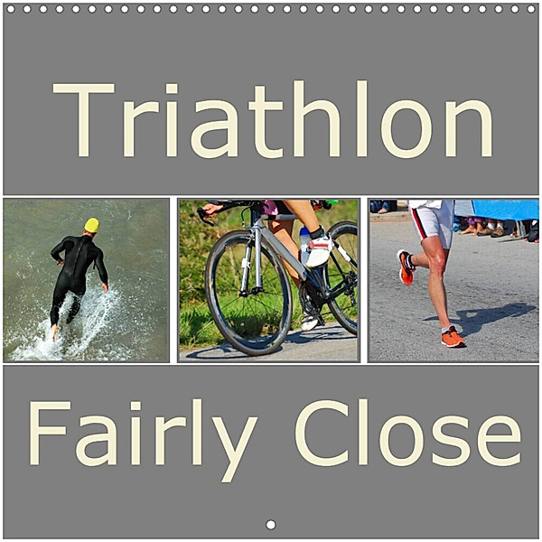 Triathlon Fairly Close (Wall Calendar 2023 300 × 300 mm Square), Anke van Wyk - www.germanpix.net