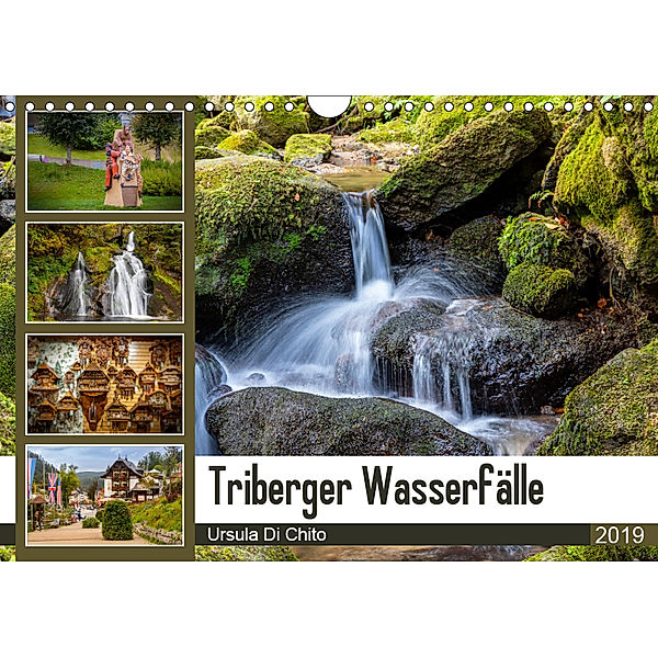 Triberger Wasserfälle (Wandkalender 2019 DIN A4 quer), Ursula Di Chito