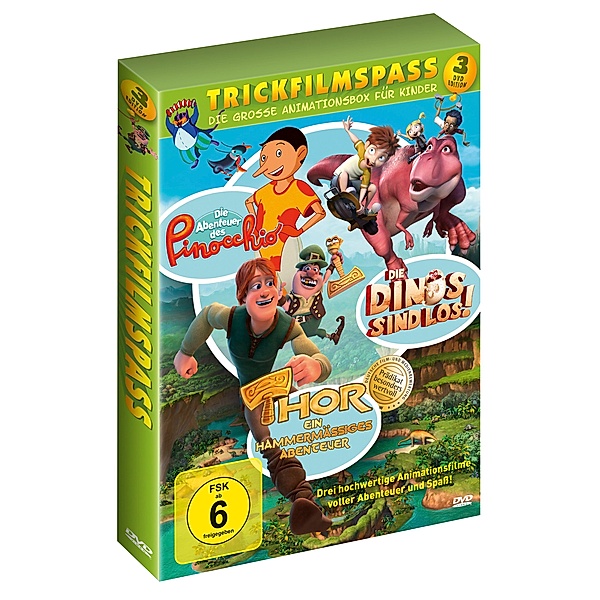 Trickfilmspass - Die grosse Animationsbox für Kinder