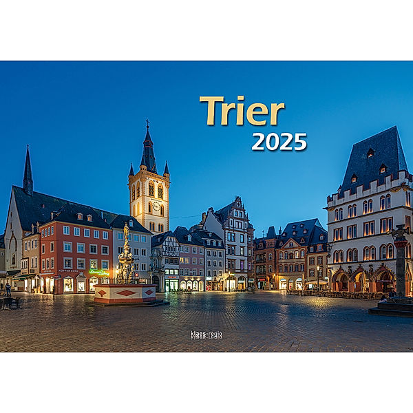 Trier 2025 Bildkalender A3 Spiralbindung