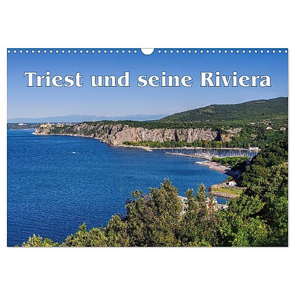 Triest und seine Riviera (Wandkalender 2024 DIN A3 quer), CALVENDO Monatskalender, LianeM