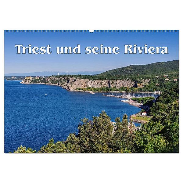 Triest und seine Riviera (Wandkalender 2025 DIN A2 quer), CALVENDO Monatskalender, Calvendo, LianeM