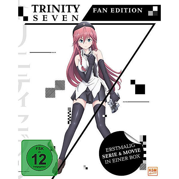 Trinity Seven - Die komplette Serie - Episode 1-12 + Movie Fan Edition