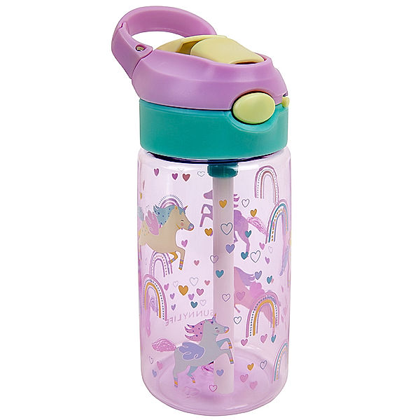 SUNNYLIFE Trinkflasche ENCHANTED UNICORN 0,5l in lila