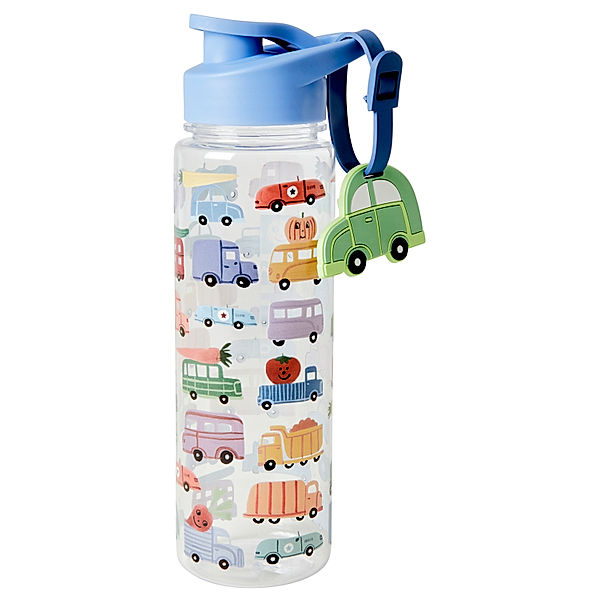 rice Trinkflasche HAPPY CARS 0,7l in bunt
