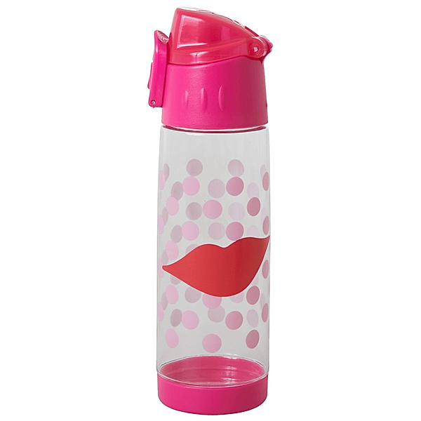 rice Trinkflasche KISS PRINT 0,5l in rosa