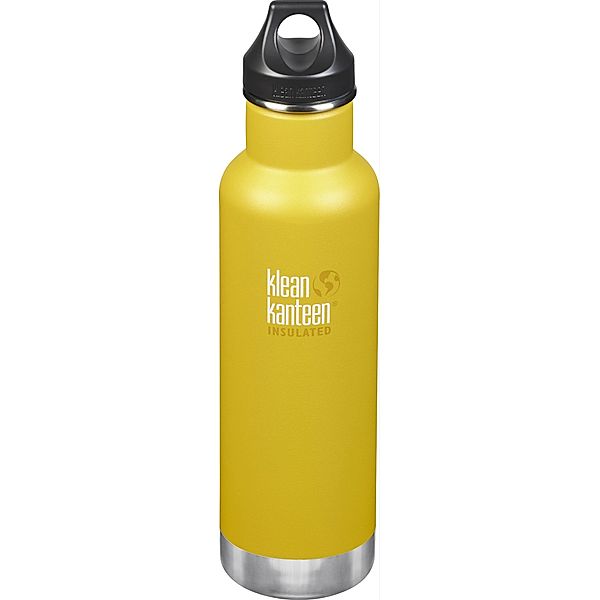 Trinkflasche lemon curry, 592m, vakuumisoliert, Loop Cap