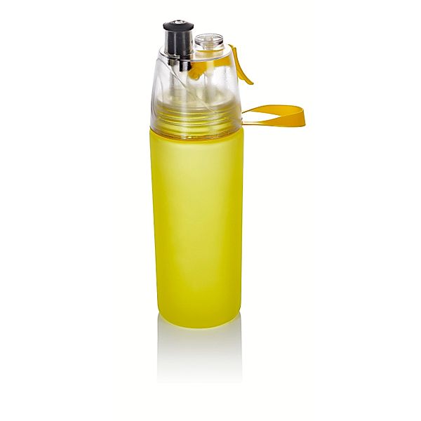 Trinkflasche mit Sprühnebel, 550ml lime