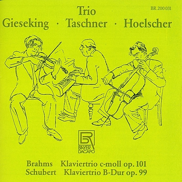 Trio Gieseking-Taschner-Hoelscher, Gieseking, Taschner, Hoelscher
