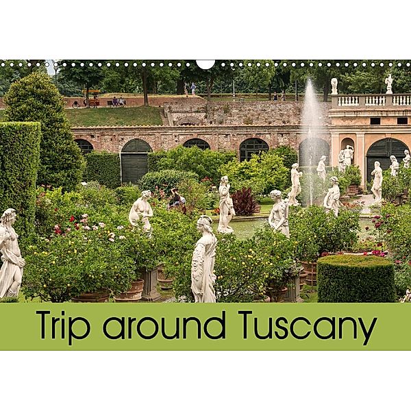 Trip to Tuscany (Wall Calendar 2021 DIN A3 Landscape), Andreas Schoen
