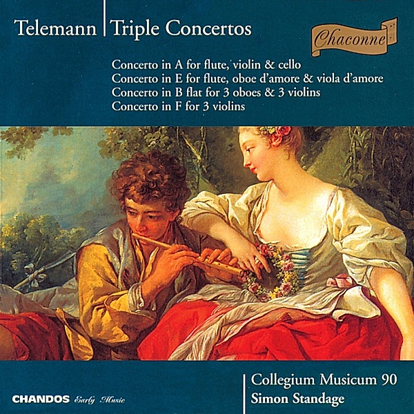 Triple Concertos, Simon Standage, Cm90