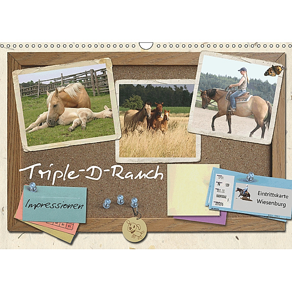 Triple-D-Ranch Impressionen (Wandkalender 2019 DIN A3 quer), Barbara Mielewczyk